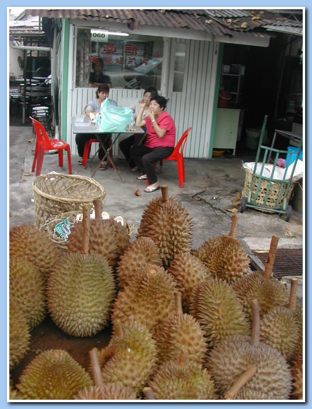 Durian stall